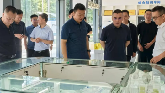 甘肃省药品监督管理局党组书记、局长吉永锋到独一味制药考察调研 助力企业高质量发展